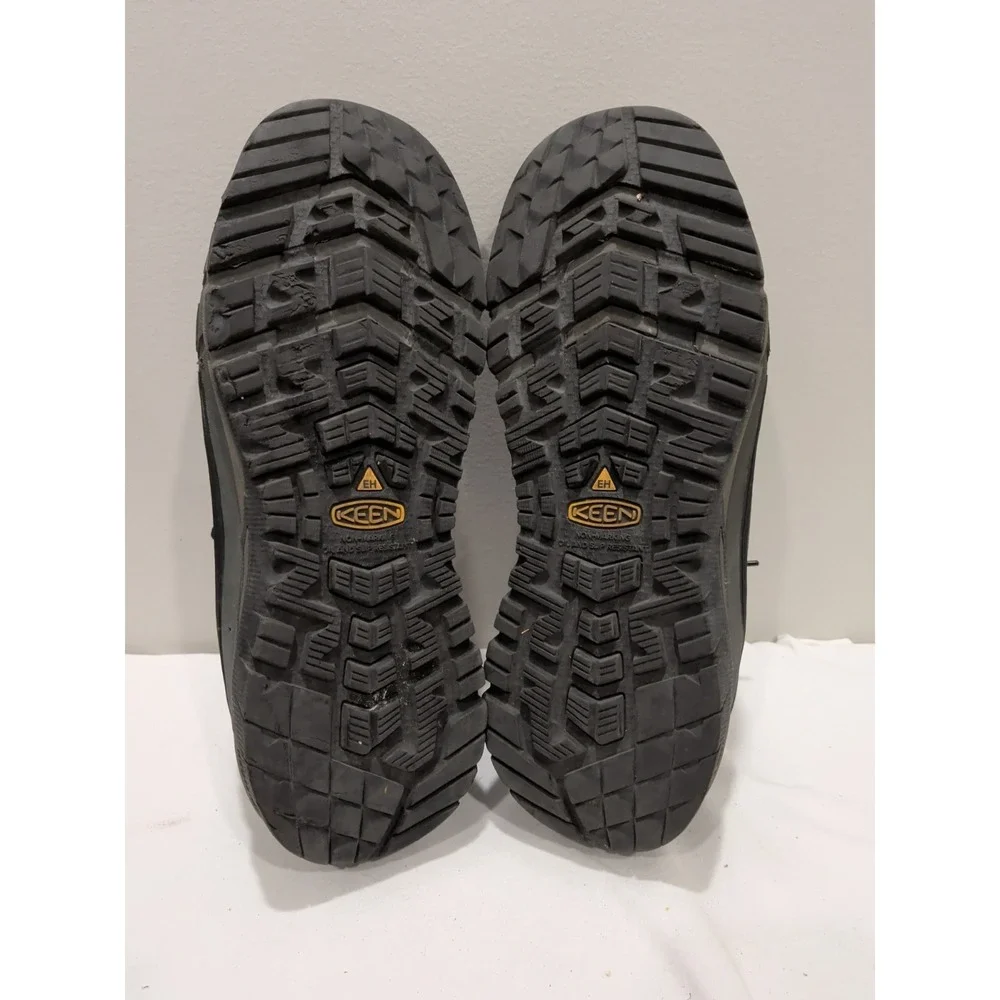 KEEN Men's CSA Kansas City Carbon-Fiber Toe Work Shoe 1025725 Black Size 11.5 M